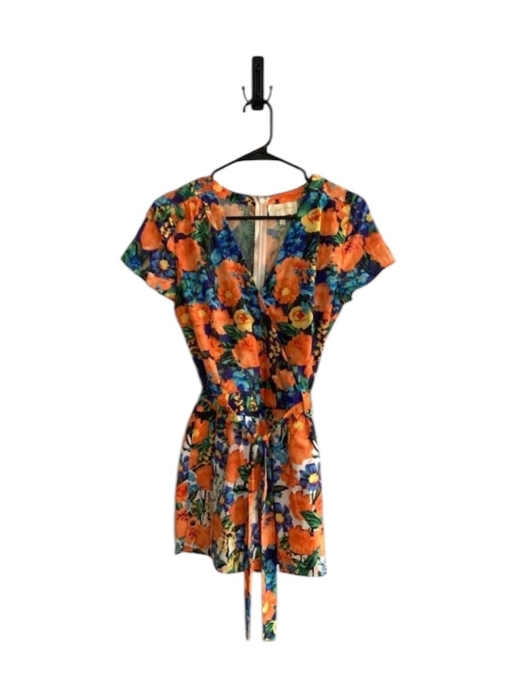 YUMI KIM Floral Wrap Romper